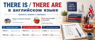 Оборот There is / There are в английском языке: правила и примеры