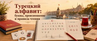 Турецкий алфавит — буквы, произношение и правила чтения