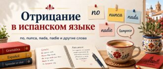 Отрицание в испанском языке: no, nunca, nada, nadie и tampoco