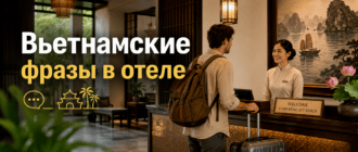 Вьетнамские фразы в отеле с произношением