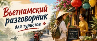 Вьетнамский разговорник для туристов с произношением
