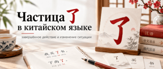 Частица 了 в китайском языке — завершённое действие и изменение ситуации