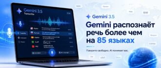 Gemini распознаёт речь более чем на 85 языках и понимает разные акценты