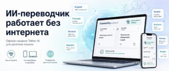 ИИ-переводчик TranslatePsy работает без интернета на смартфоне и ноутбуке