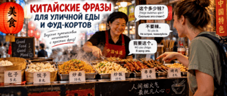Китайские фразы для уличной еды и фуд-кортов