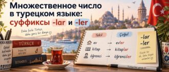 Множественное число в турецком языке — суффиксы -lar и -ler