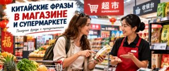 Китайские фразы в магазине и супермаркете с произношением