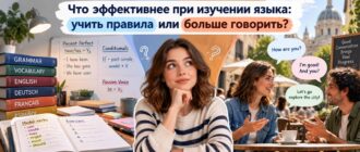 Что эффективнее при изучении языка: учить правила или больше говорить
